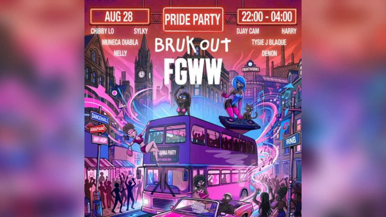 Bruk Out X Fly Girls$ Pride Warm Up Party