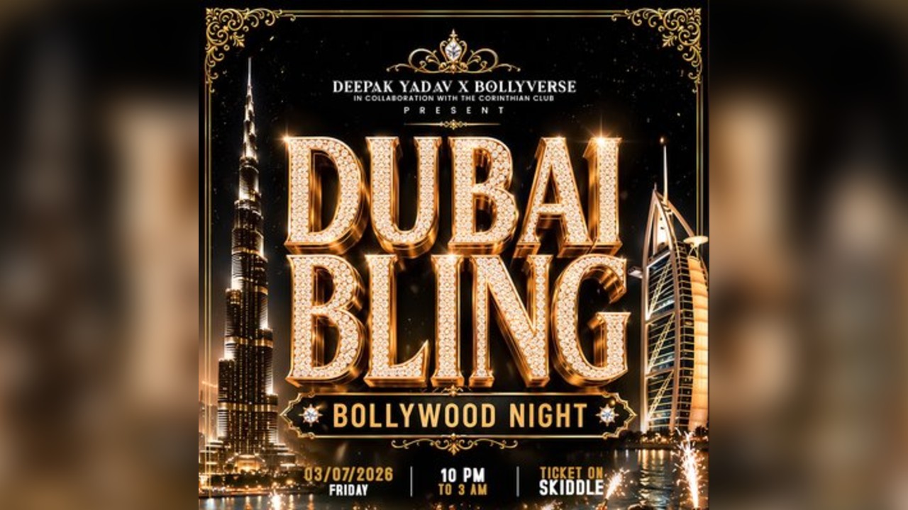 The Dubai Bling Bollywood Night