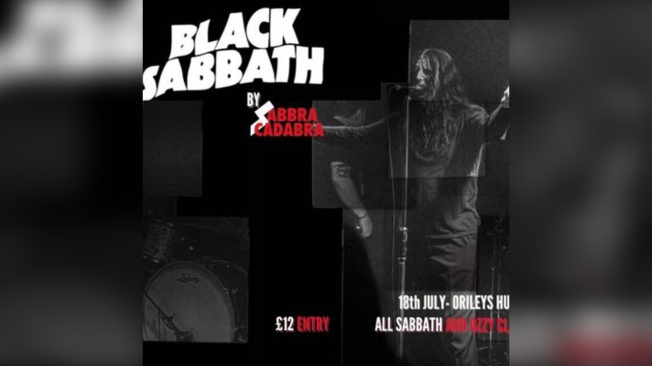Sabbra Cadabra - Black Sabbath tribute return to O'Rileys