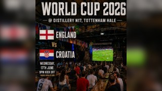 England vs Croatia // World Cup // Tottenham Hale