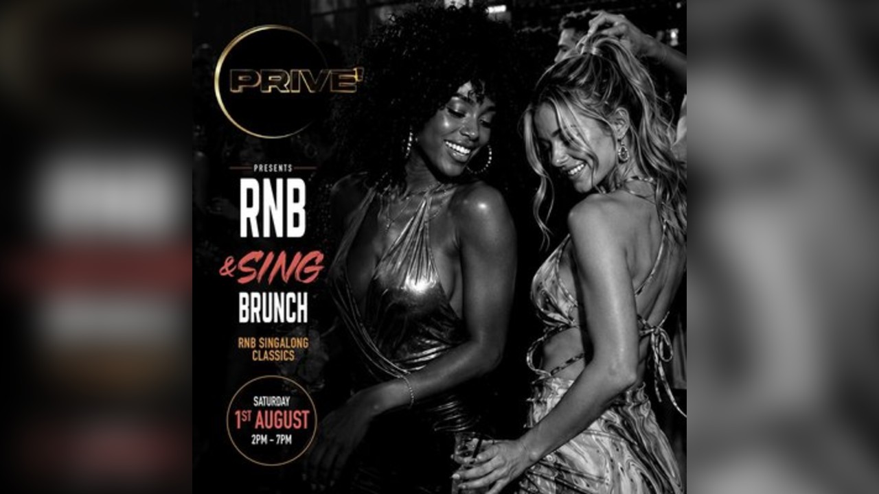 PRIVE' PRESENTS: RNB & Sing - Summer Brunch