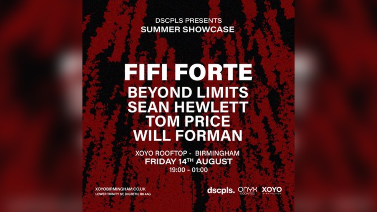 dscpls. Summer Showcase w/ FIFI FORTE