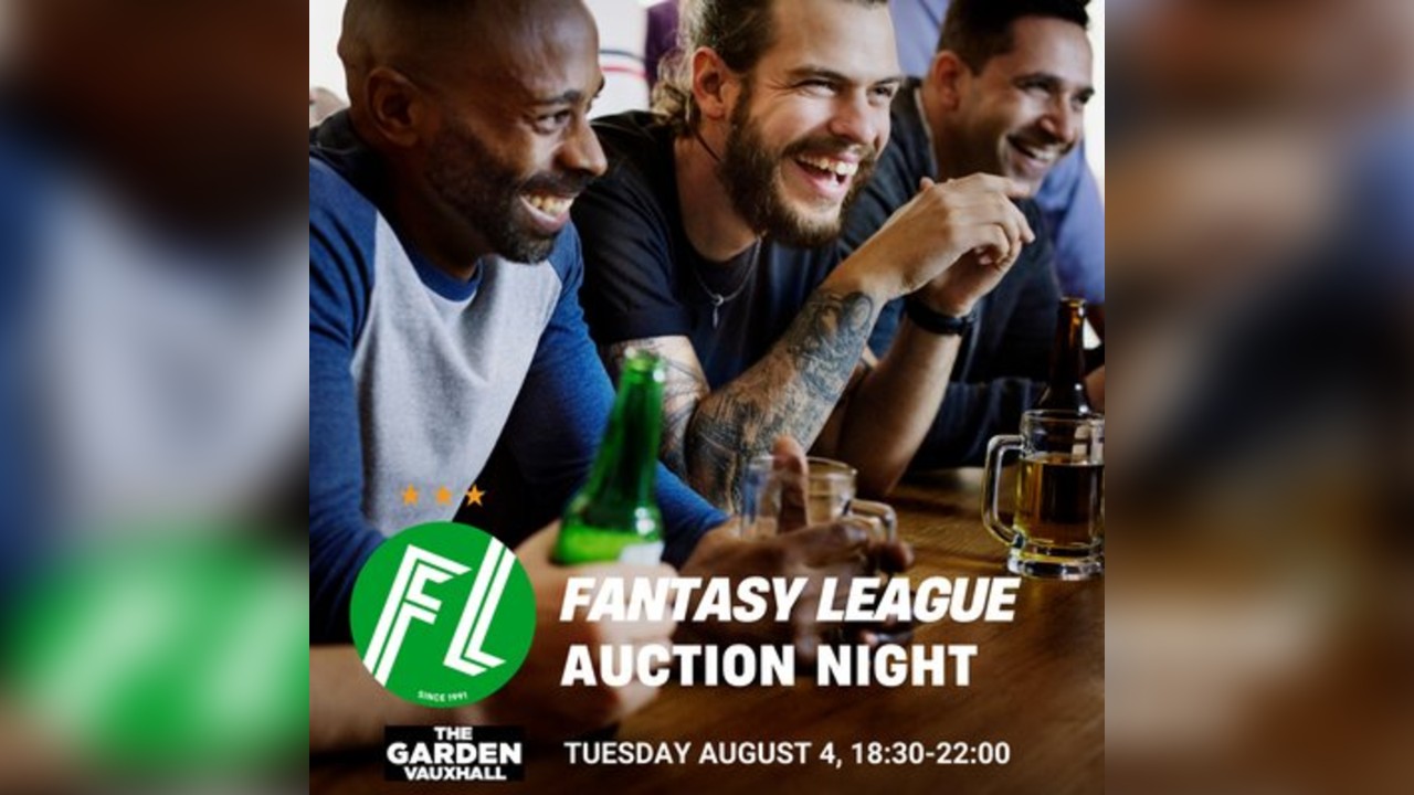 Fantasy League Auction Night
