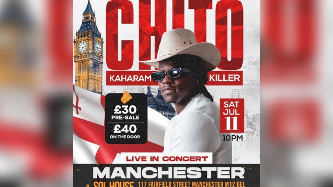 Chito Kaharam Killer Live in Manchester