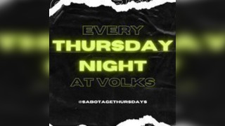 Sabotage Thursdays