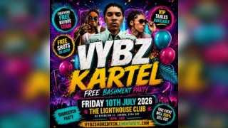 Vybz Kartel - Free Bashment Party - Everyone Free Before 12AM