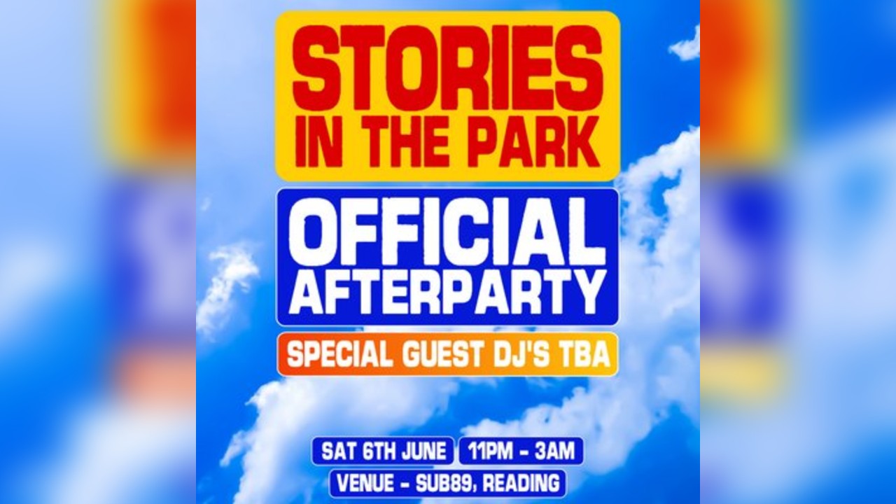 Stories In The Park Official Afterparty