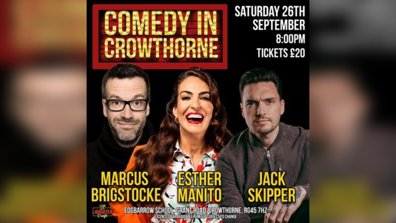 September's Comedy in Crowthorne