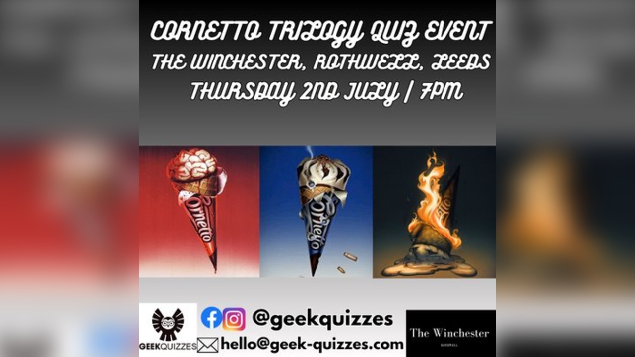 Cornetto Trilogy Quiz Event