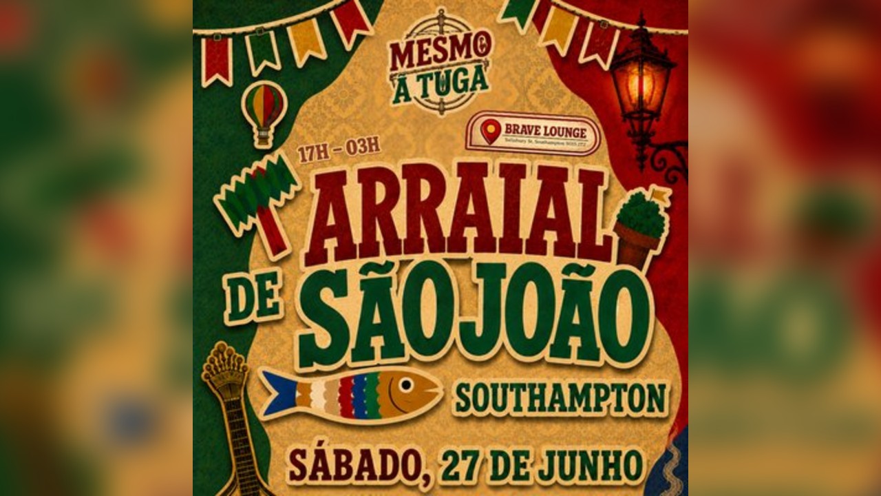 ARRAIAL DE SAO JOAO - BRAVE LOUNGE, Southampton