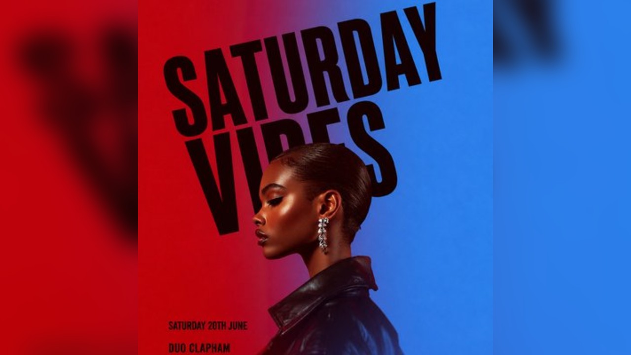 Saturday Vibes (£5 B4 Midnight With A Ticket)