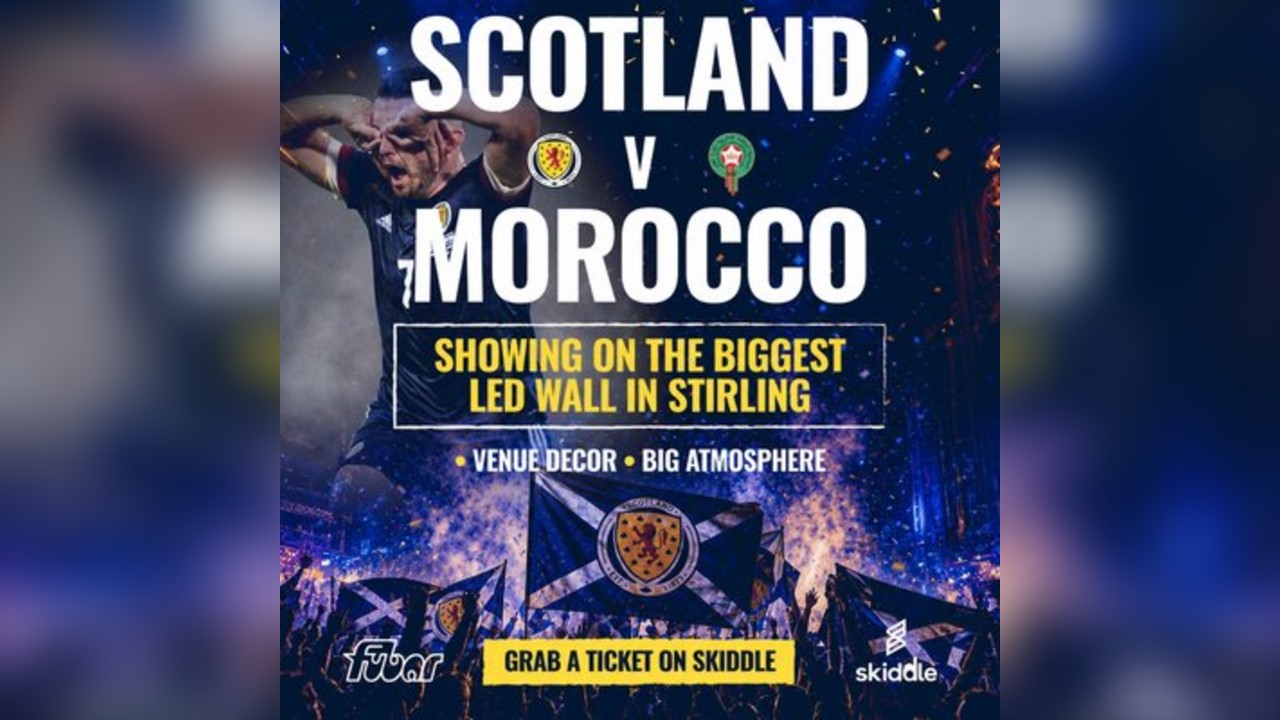 Scotland v Morocco Live at Fubar | World Cup 2026