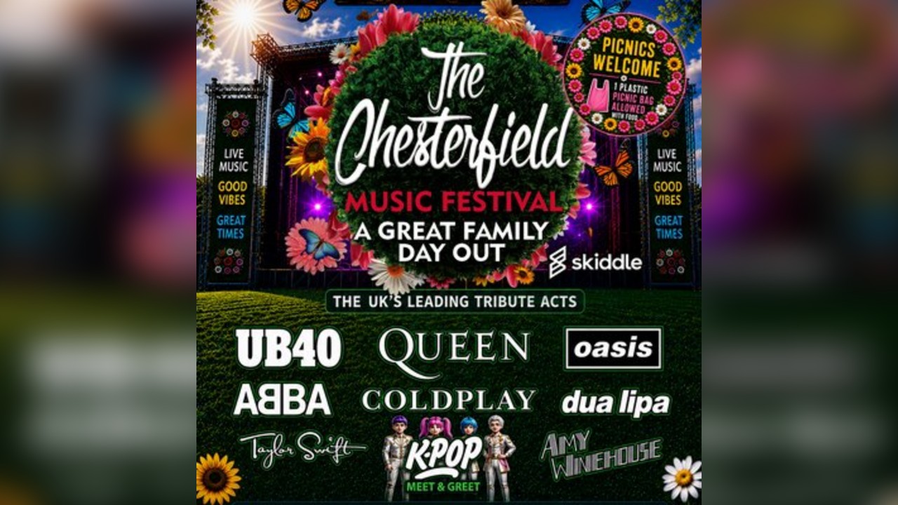 Chesterfield Music Festival 2026  - A Great Family Day Out