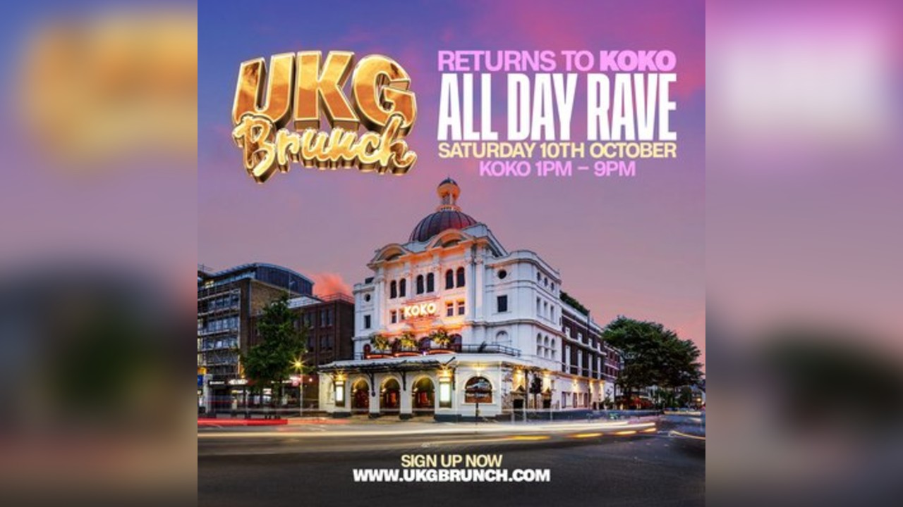 UKG Brunch  'Returns To KOKO' - ALL DAY RAVE