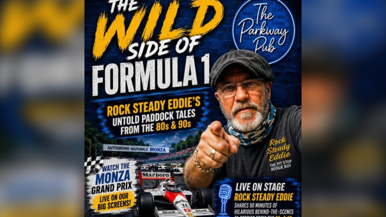 The Wild Side of Formula 1 - Rocky Steady's untold paddock tales