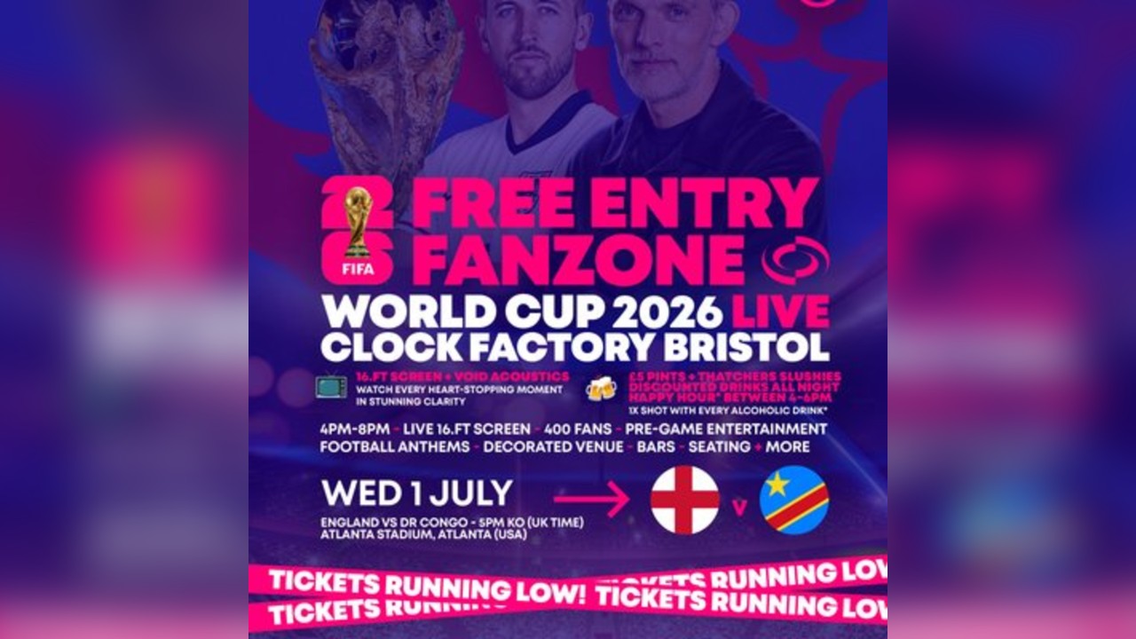 World Cup 2026 - England vs DR Congo [FREE ENTRY]