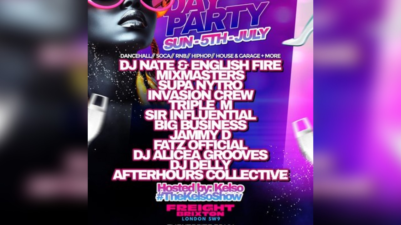 The Vibe Day Party - Freight Brixton
