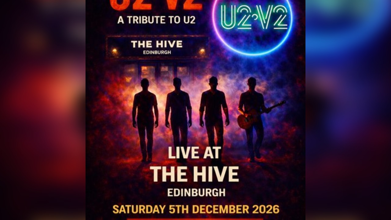 U2 V2 - The Hive, Edinburgh