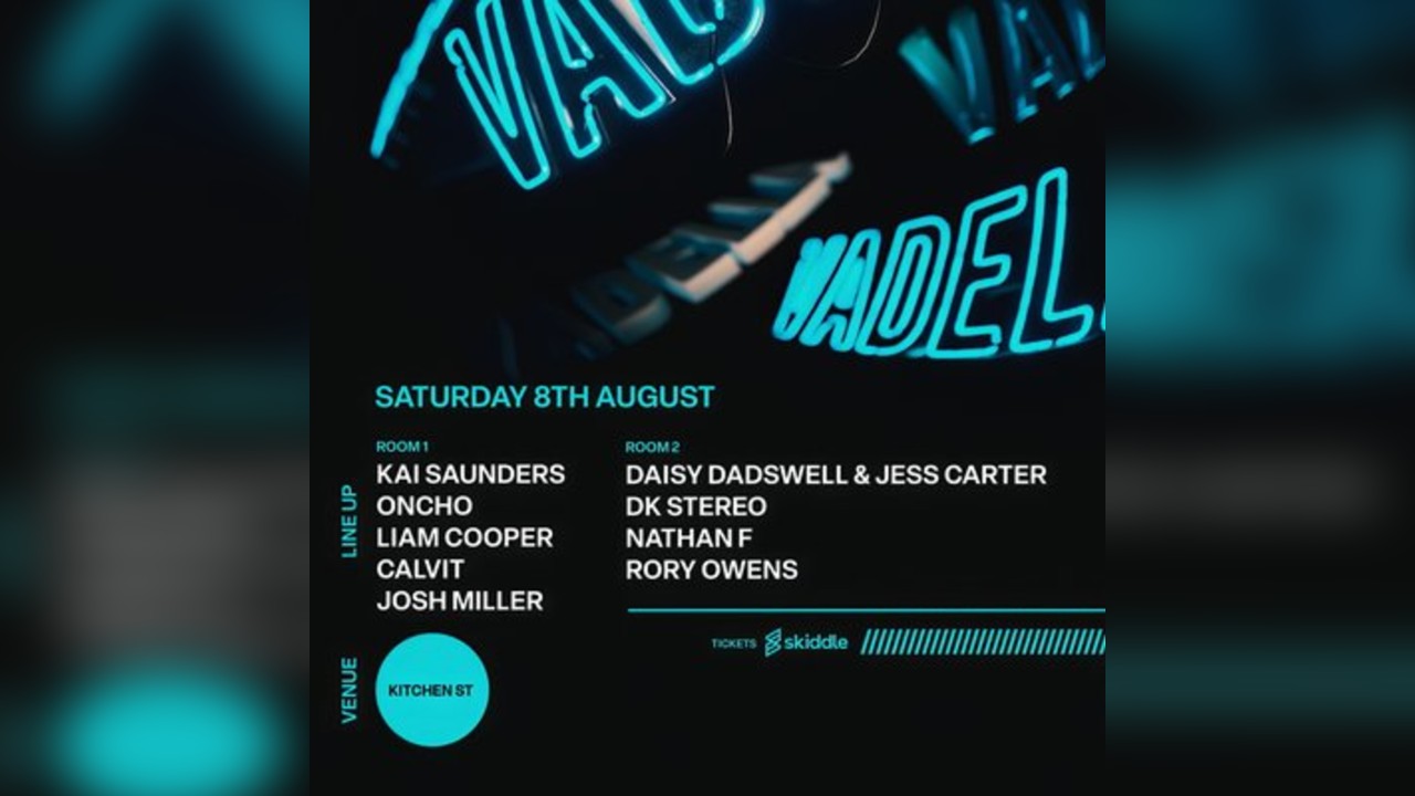 VADELLA - 8th August - 2 Floors at 24 Kitchen St