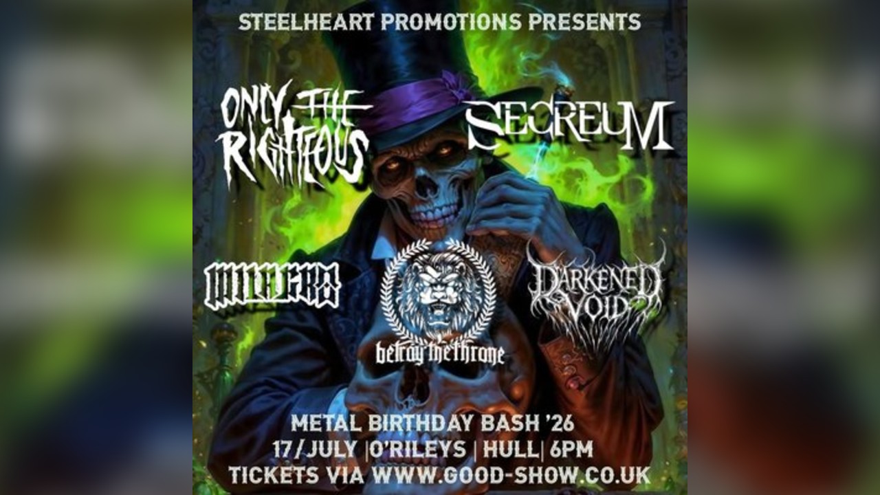 Jani's Birthday Bash IV with Only The Righteous, Secreum & more