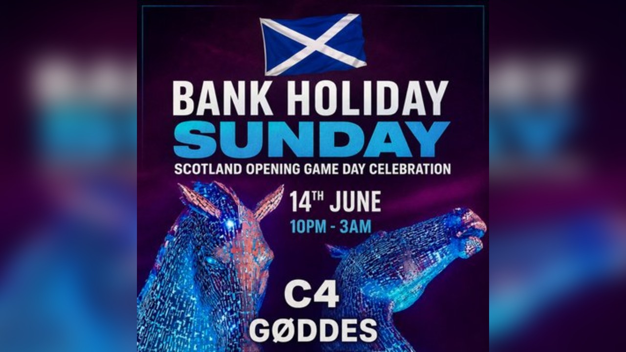 No Scotland No Party Bank Holiday Football + Rave