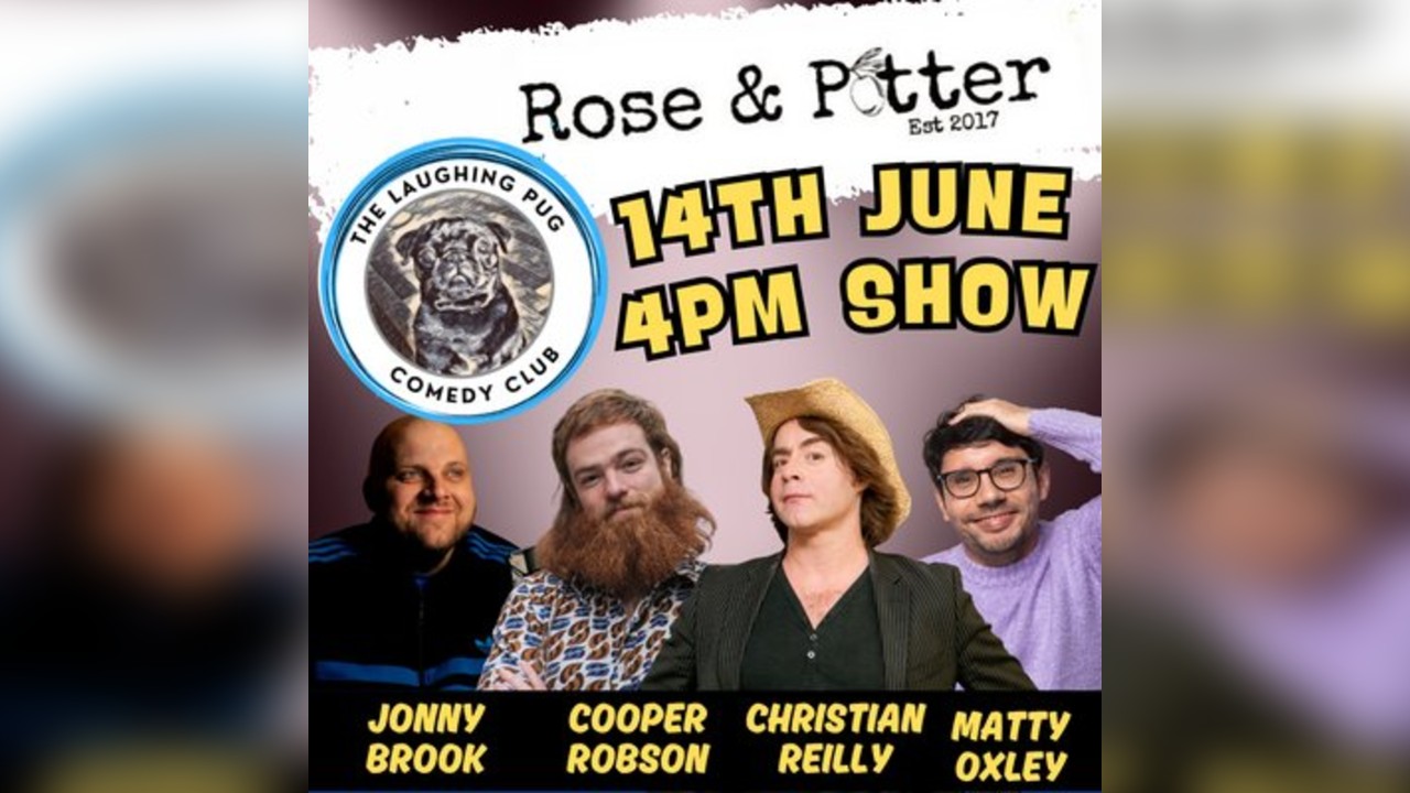 Rose & Potter Comedy night - Christian Reilly + Support