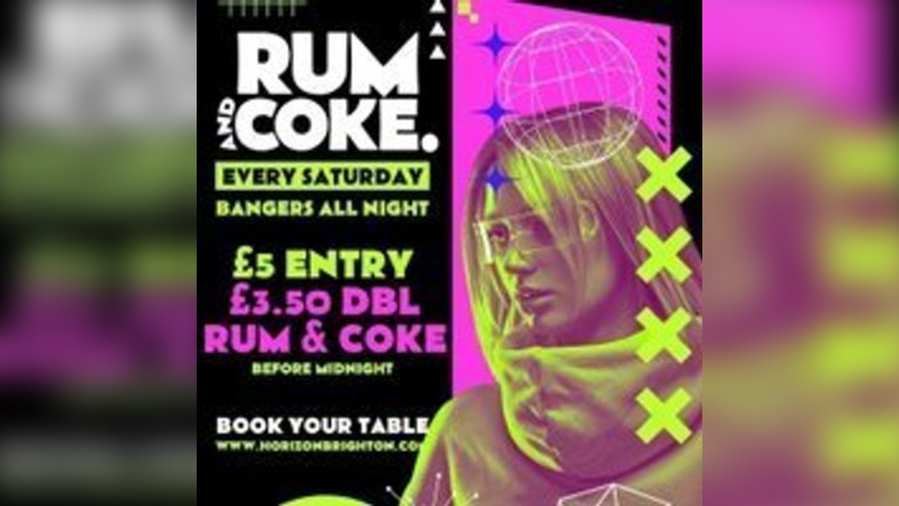 Rum & Coke @ Horizon - 06/06/26