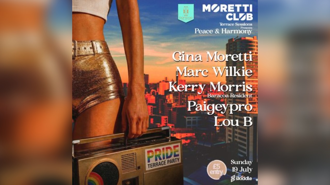 Moretti Club Terrace Sessions Presenting Peace & Harmony