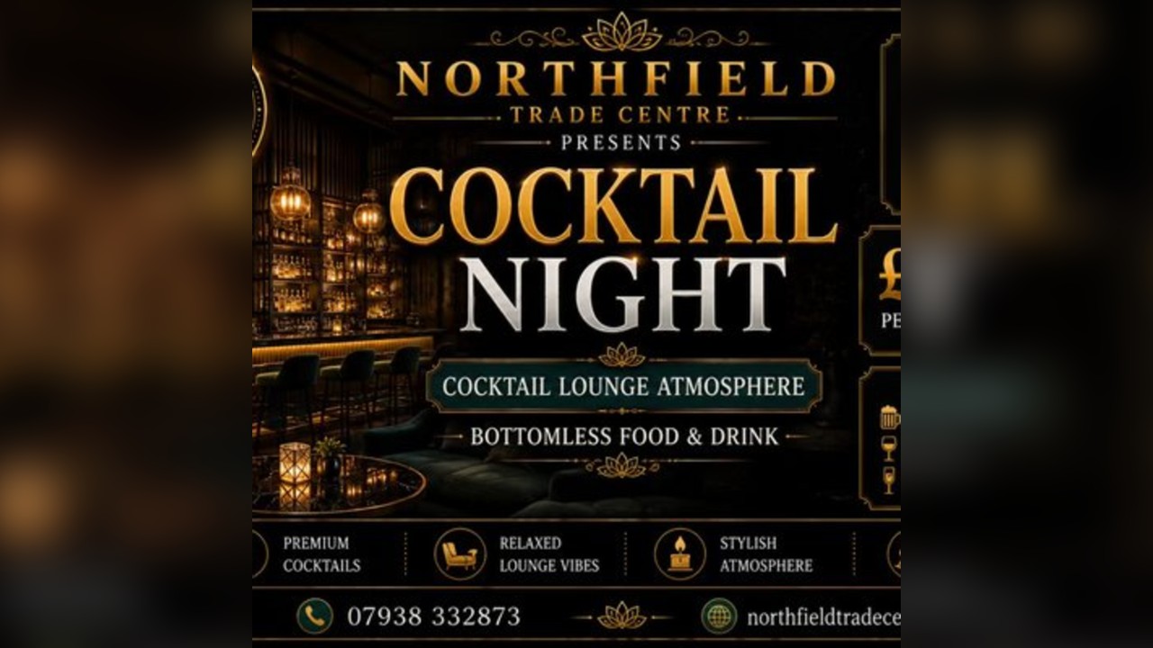 Bottomless brunch themed night- cocktail night