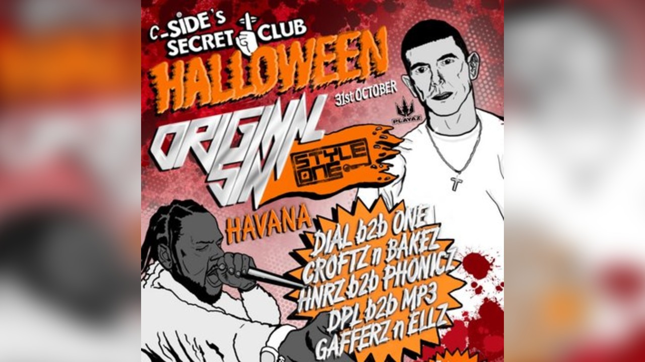 Original Sin @ Havana Chichester, 31/10/26