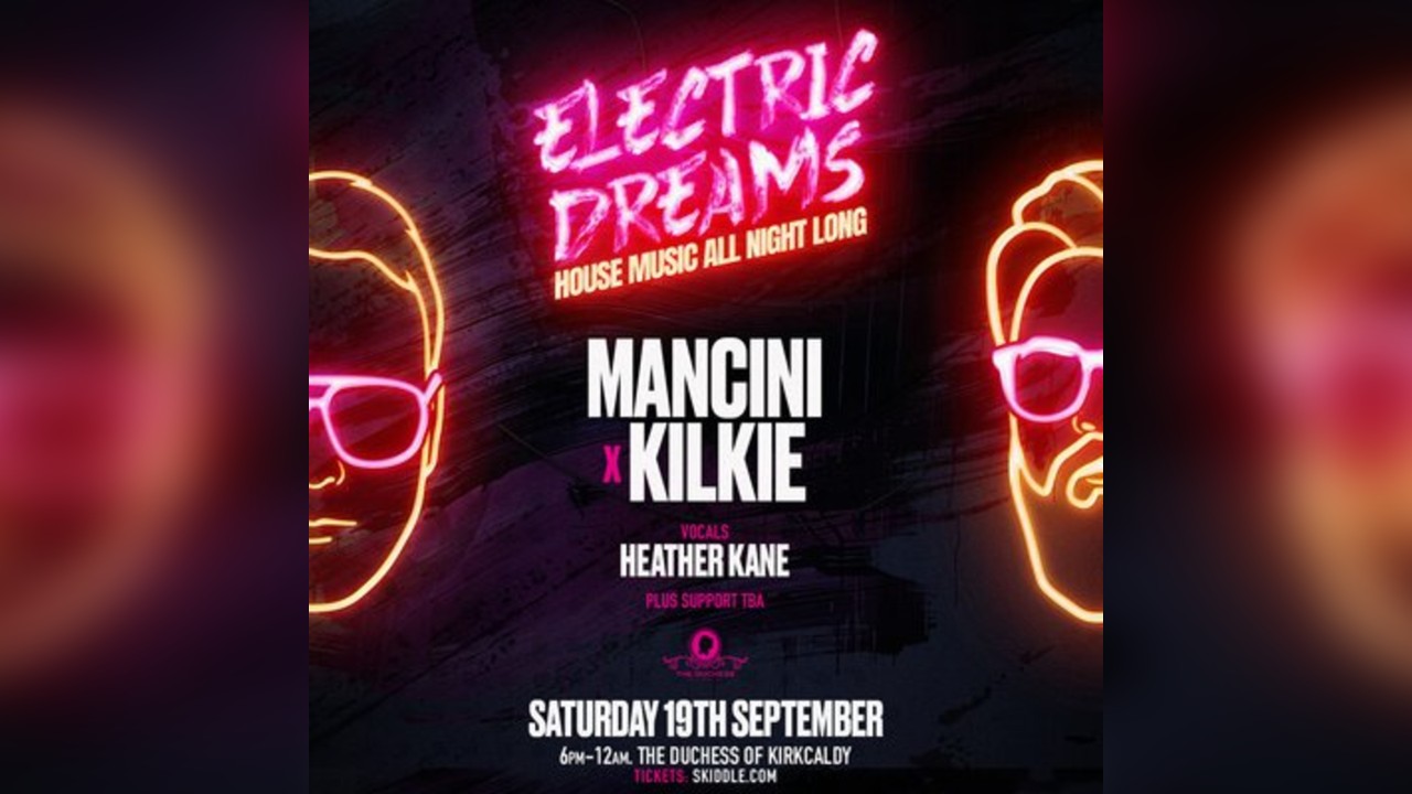 Electric Dreams - Saturday 15th Sept