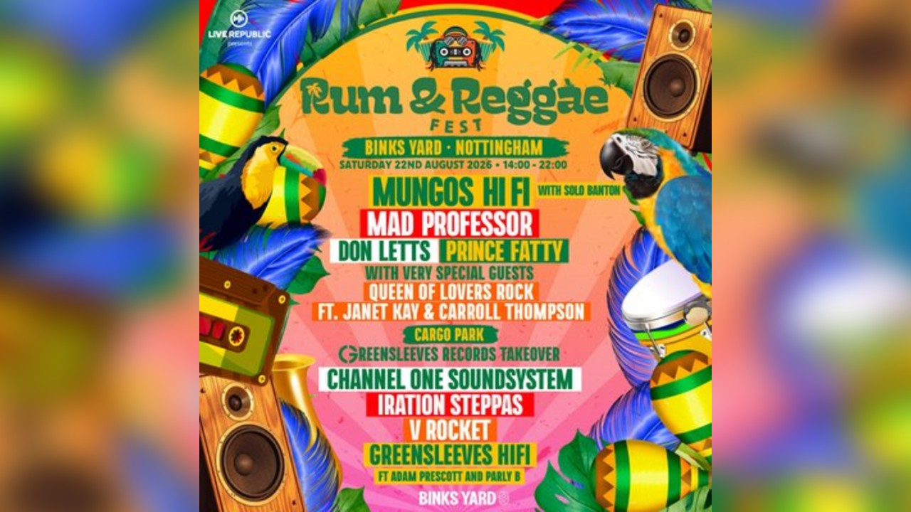 Rum & Reggae | Binks Yard, Nottingham