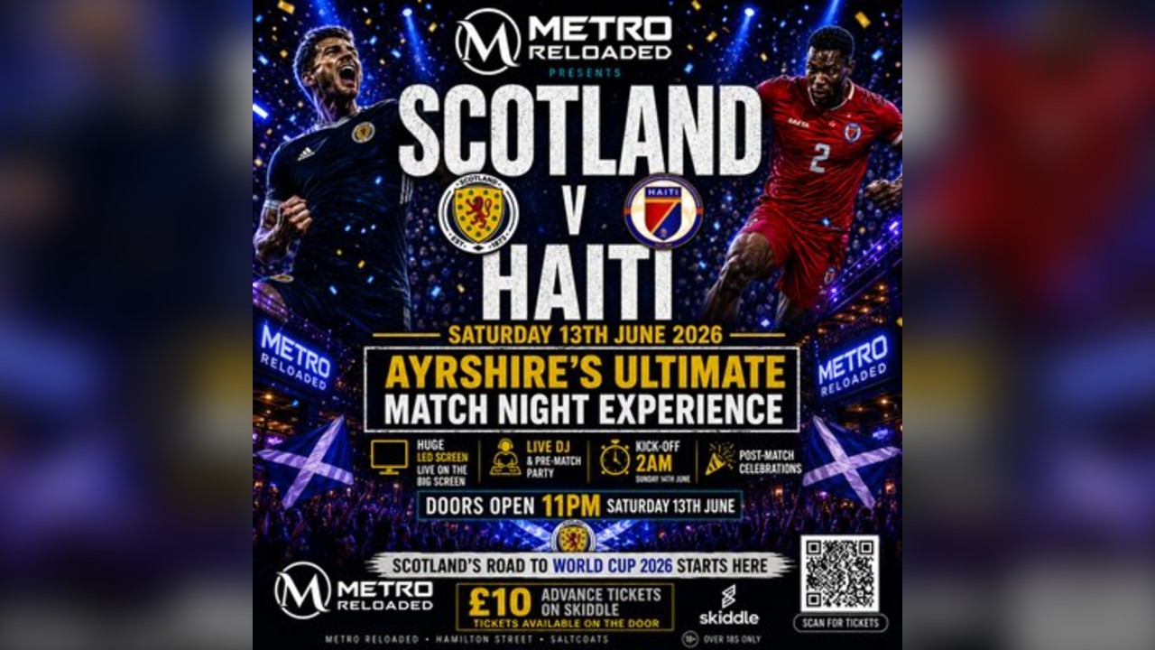 Scotland Live On The Big Screen | Metro Reloaded|DJ Party Night