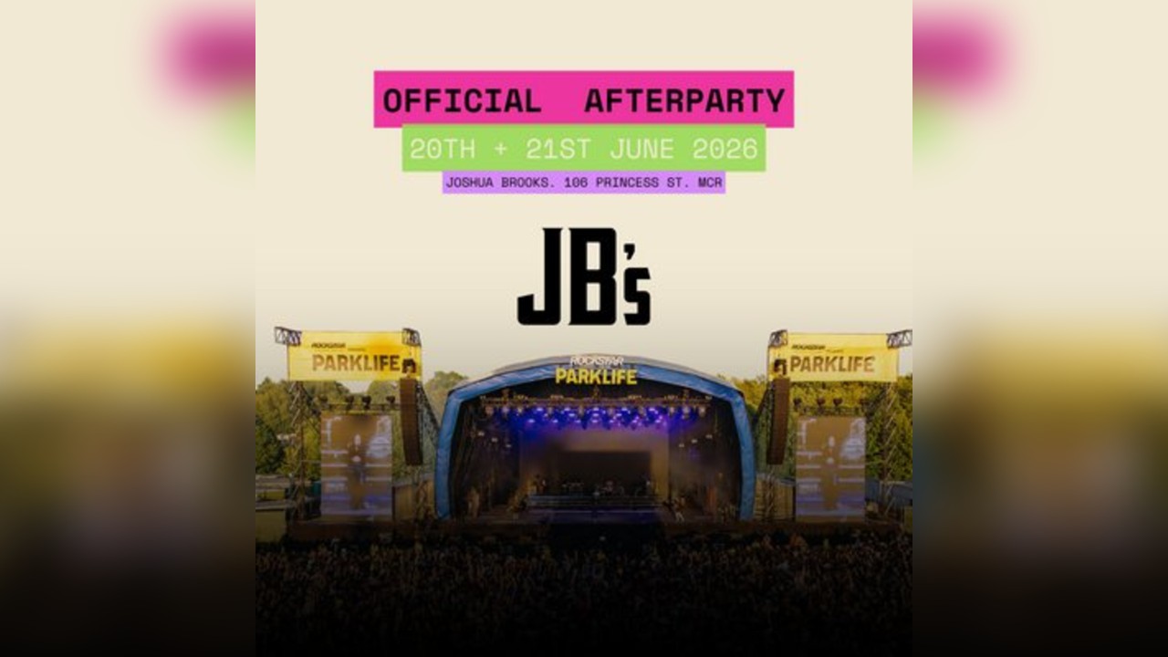 Official Parklife Afterparty: Joshua Brooks Mcr [saturday]