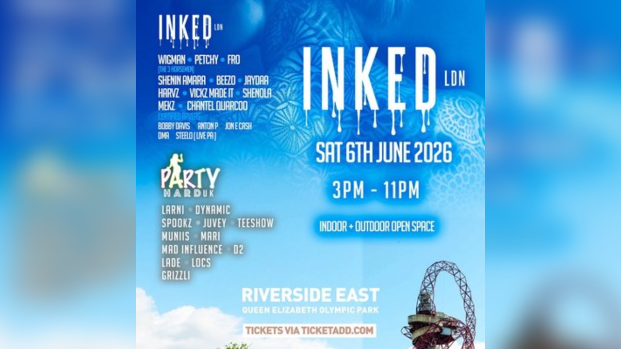 Inked LDN Day Party (indoor + outdoor)