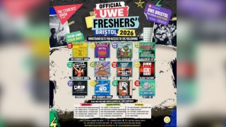 The OFFICIAL UWE Bristol Freshers' Week Wristband 2026