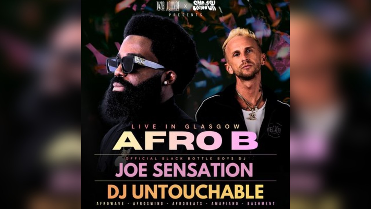 AFRO B : Live in Glasgow