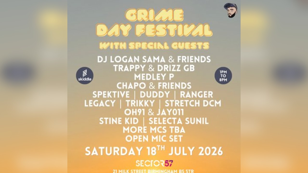 Grime Day Festival