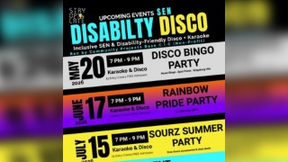 Adults SEN Disability Disco & Karaoke | Stay Up Late