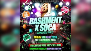 Bashment X Soca - Shoreditch Party - Everyone Free Before 12AM