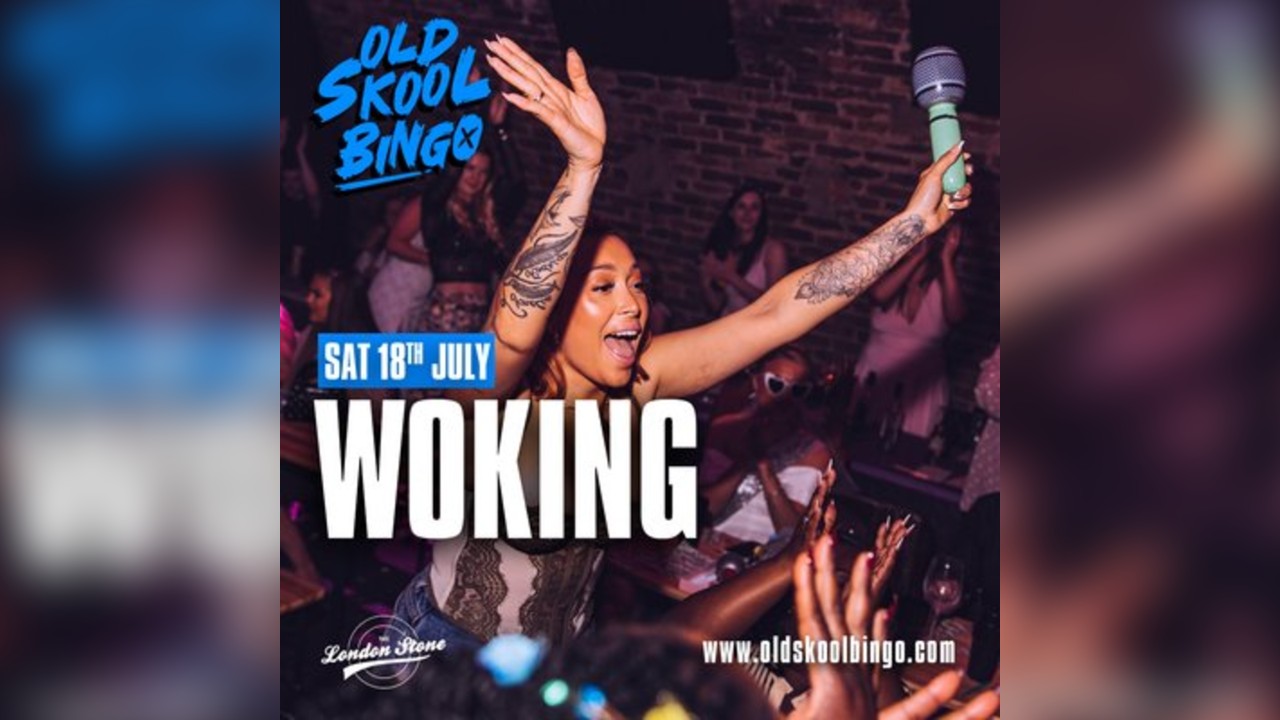 Old Skool Bingo Sat 18th July Woking