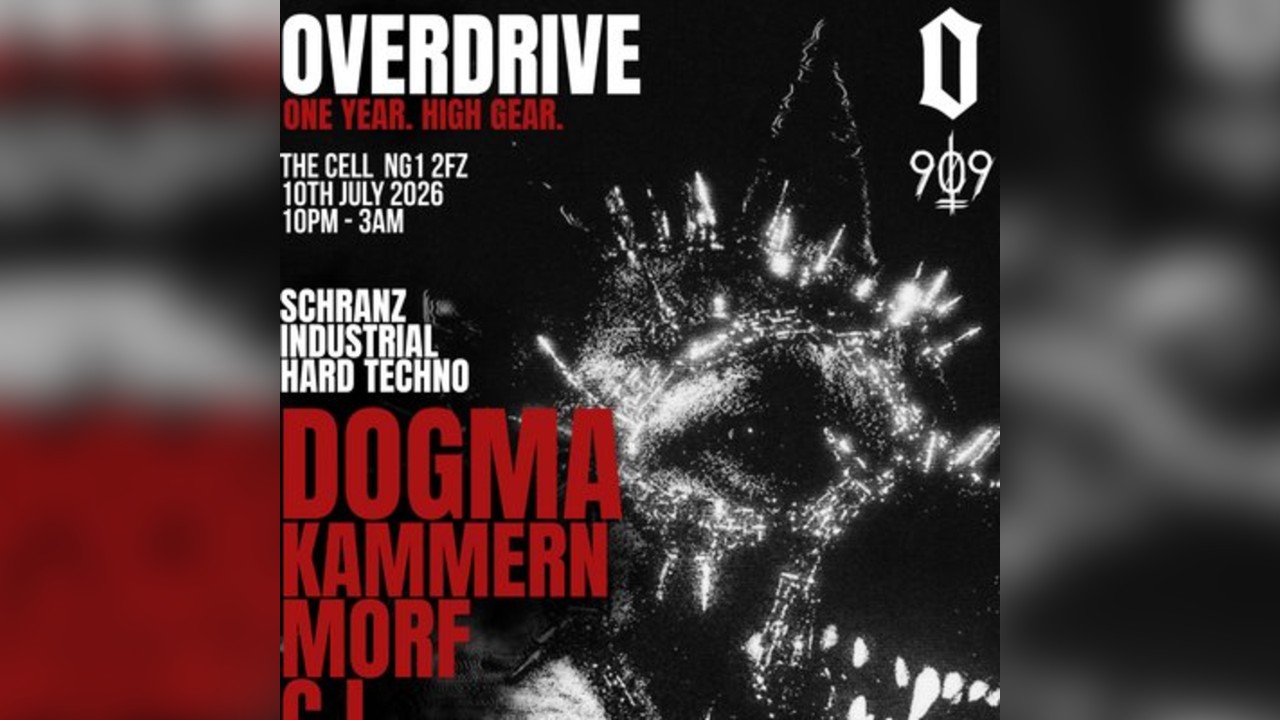 ONE YEAR. HIGH GEAR. OVERDRIVE x 909