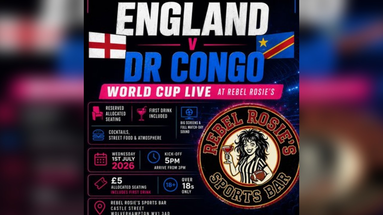 World Cup Eng vs Dr Congo - Seating