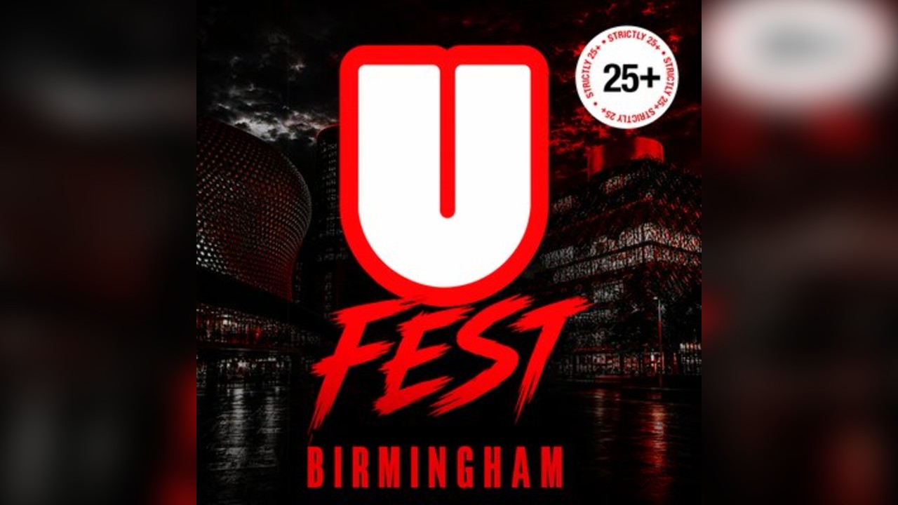 U Fest - Birmingham - XOYO - Saturday 5th September