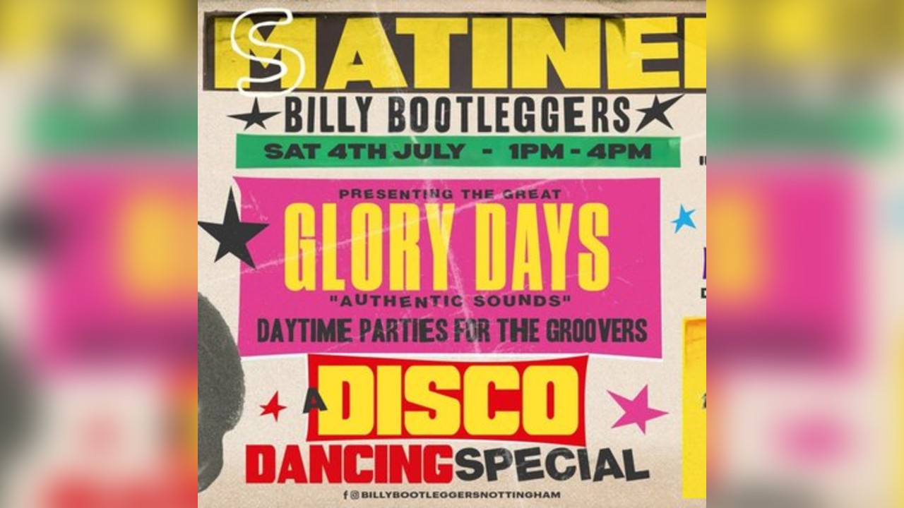 GLORY DAYS - A Disco Dancing Special
