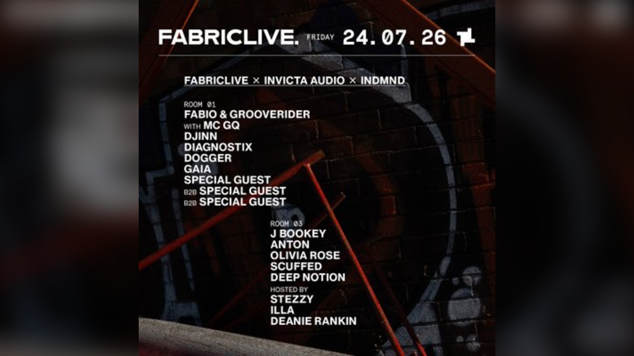 FABRICLIVE: Fabio & Grooverider, Djinn, Diagnostix, dogger, Gaia