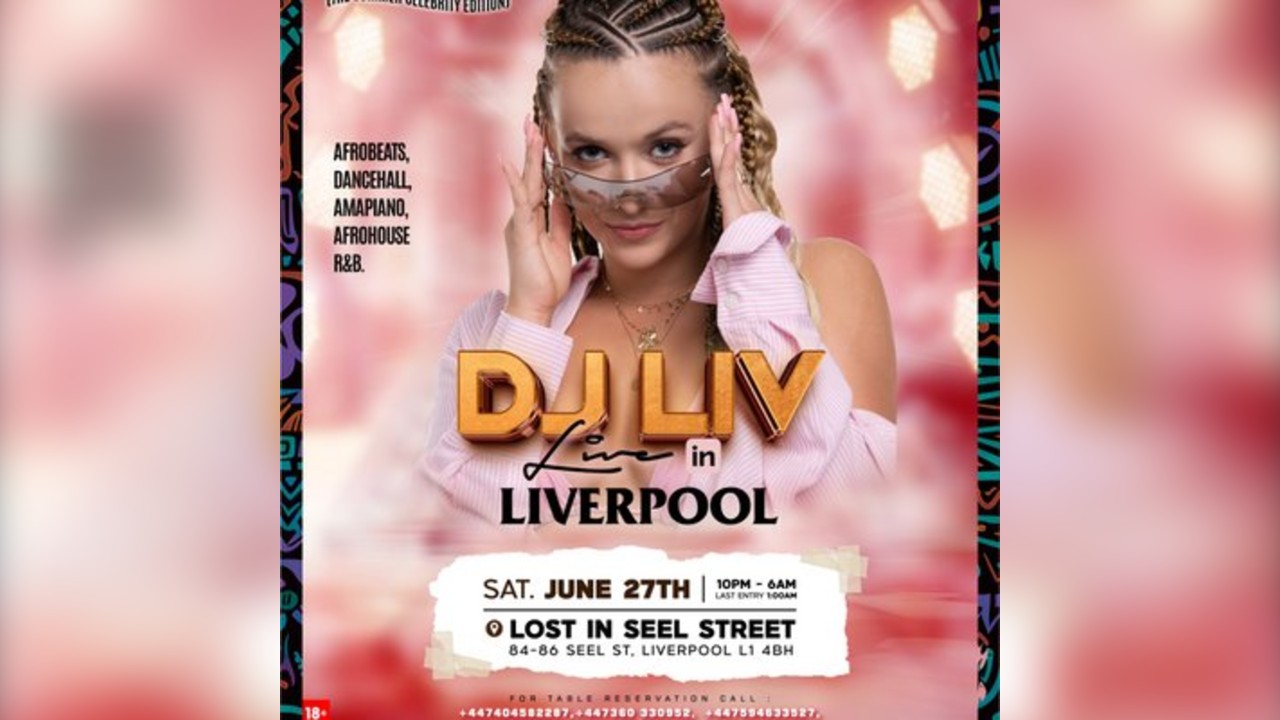 Summer Party with DJ Liv | Afrobeat/Amapiano/RnB |Liverpool