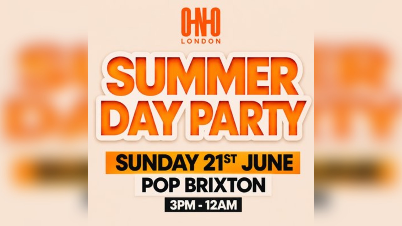 Summer Day Party (Free B4 4PM With A Ticket)
