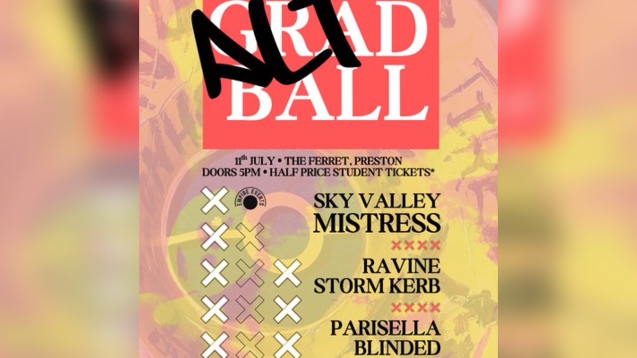 University of Lancashire Alt Grad Ball