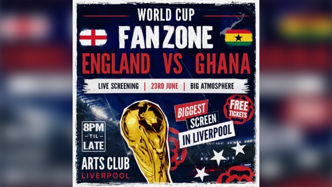 England VS Ghana - World Cup Fanzone